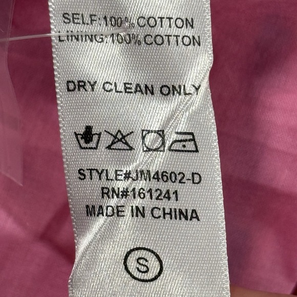 J.Marie Women's Size Small Pink Embroidered Sleeveless Landon Midi Dress - Picture 12 of 14